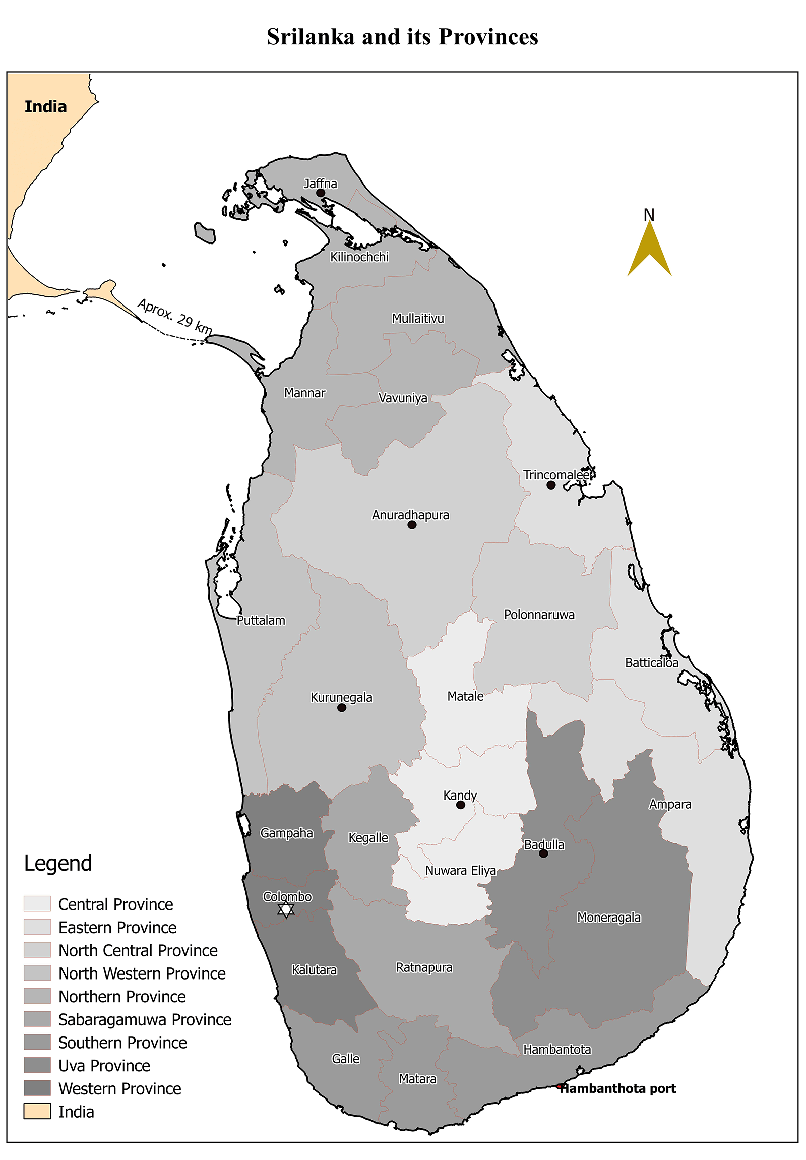 Srilanka and its Provinces